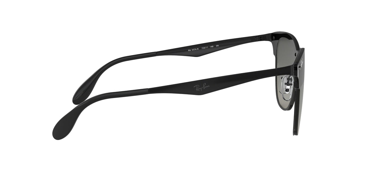 RB 3576N Ray-Ban Blaze Clubmaster Black / Grey Gradient 47 47 / Polyamide / Steel / Steel