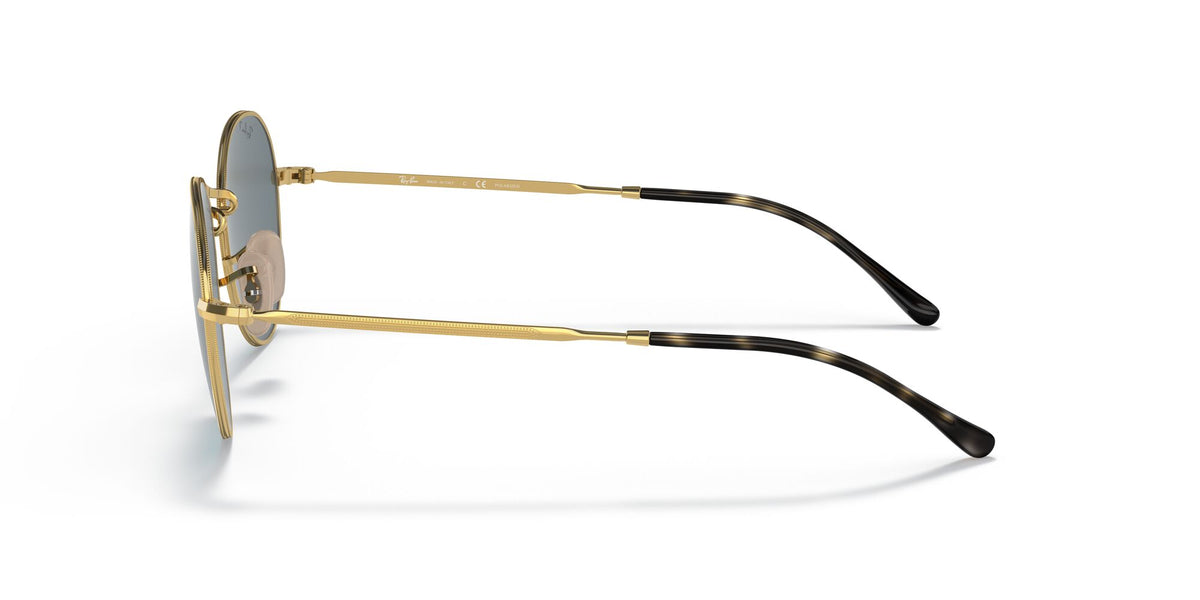 RB 3582 Ray-Ban David Gold / Dark Blue Polarised 51 51 / Crystal / Metal / Metal