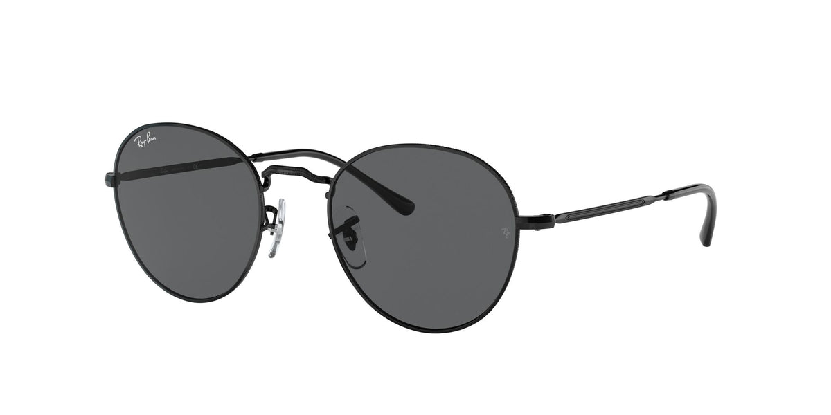 Ray-Ban David 0RB3582 002/B1 53 Black/ Dark Grey