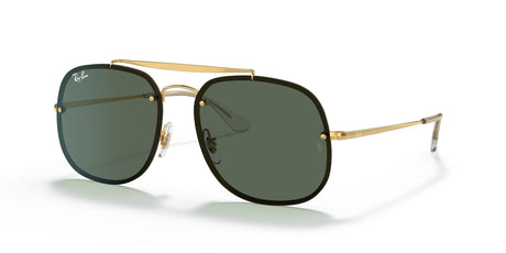 Ray-Ban Blaze The General 0RB3583N 905071 58 Gold/ Dark Green 58 / Polyamide / Steel / Metal