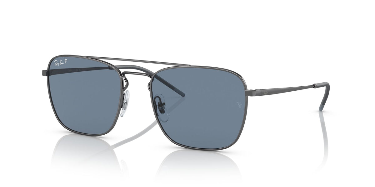 Ray-Ban0RB3588 92492V 55 Gunmetal/ Dark Blue