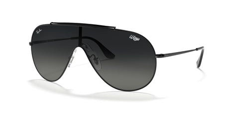 Ray-Ban Wings 0RB3597 002/11 33 Black/ Grey Gradient 33 / Polyamide / Metal / Metal