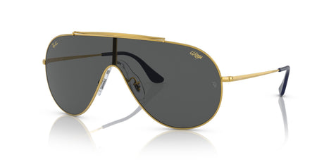 Ray-Ban Wings 0RB3597 924687 33 Gold/ Dark Grey 33 / Polyamide / Metal / Metal