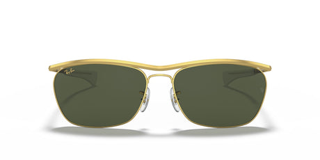 Ray-Ban Olympian Ii Deluxe 0RB3619 919631 60 Gold/ Green 60 / Crystal / Metal / Metal