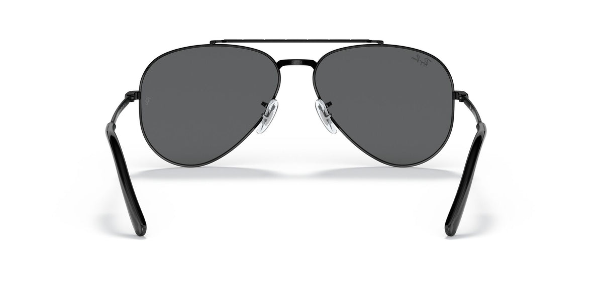 Ray-Ban New Aviator 0RB3625 002/B1 55 Black/ Dark Grey