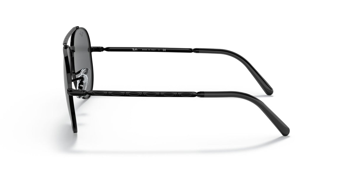 Ray-Ban New Aviator 0RB3625 002/B1 55 Black/ Dark Grey