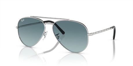 Ray-Ban New Aviator 0RB3625 003/3M 62 Silver/ Blue 62 / Crystal / Metal / Metal