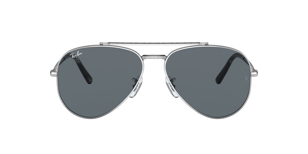 Ray-Ban New Aviator 0RB3625 003/R5 58 Silver/ Blue