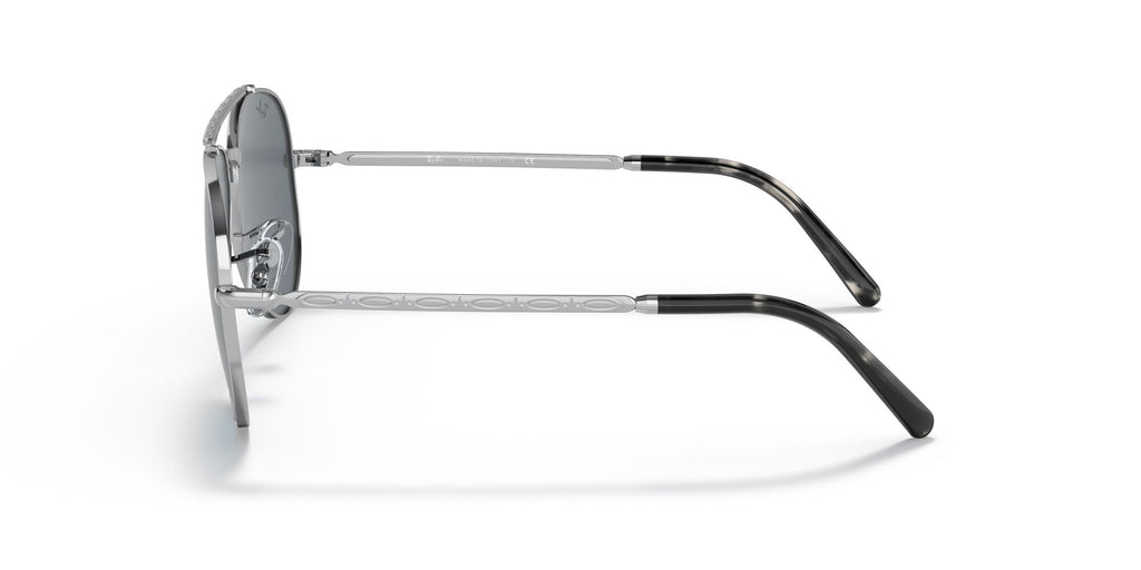 Ray-Ban New Aviator 0RB3625 003/R5 58 Silver/ Blue