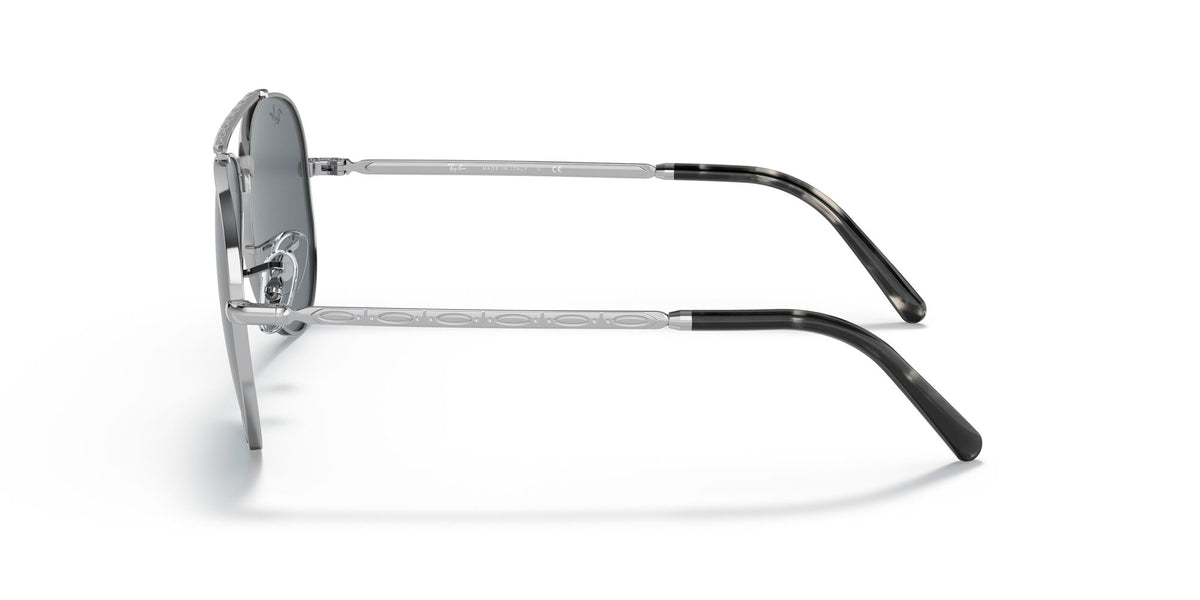Ray-Ban New Aviator 0RB3625 003/R5 55 Silver/ Blue