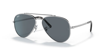 Ray-Ban New Aviator 0RB3625 003/R5 58 Silver/ Blue