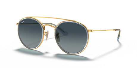 Ray-Ban  0RB3647N 91233M 51 Gold/ Blue Gradient 51 / Crystal / Metal / Metal