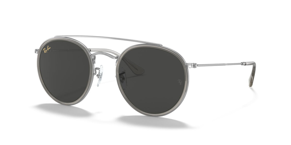 Ray-Ban0RB3647N 9211B1 51 Silver/ Dark Grey