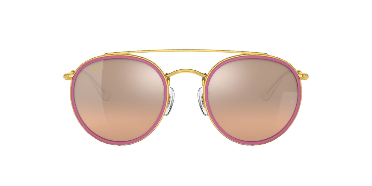 RB 3647N Ray-BanGold / Pink Mirror Gradient Grey 51 51 / Crystal / Metal / Metal