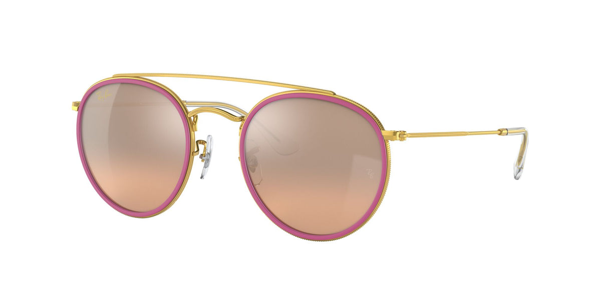 RB 3647N Ray-BanGold / Pink Mirror Gradient Grey 51 51 / Crystal / Metal / Metal