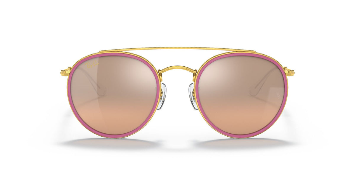 RB 3647N Ray-BanGold / Pink Mirror Gradient Grey 51 51 / Crystal / Metal / Metal