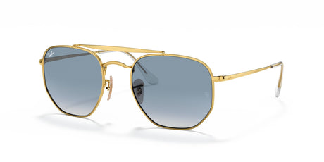 RB 3648 Ray-Ban The Marshal Gold / Light Blue 51 51 / Crystal / Steel / Metal