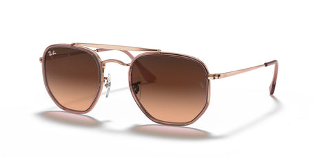 Ray-Ban The Marshal Ii 0RB3648M 9069A5 52 Copper/ Pink/Brown Gradient 52 / Crystal / Steel / Metal