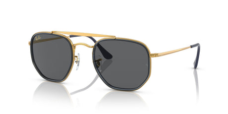 Ray-Ban The Marshal Ii 0RB3648M 9240B1 52 Gold/ Dark Grey 52 / Crystal / Steel / Metal