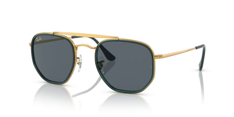 Ray-Ban The Marshal Ii 0RB3648M 9241R5 52 Gold/ Blue 52 / Crystal / Steel / Metal