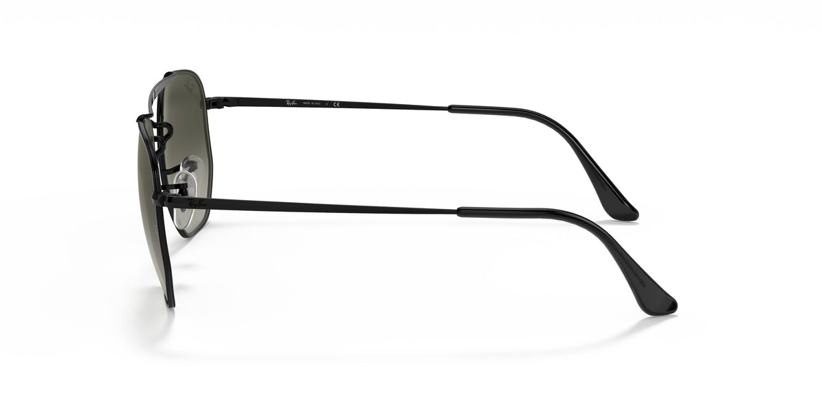 Ray-Ban The Marshal 0RB3648 002/71 54 Black/ Grey Gradient 54 / Crystal / Steel / Metal