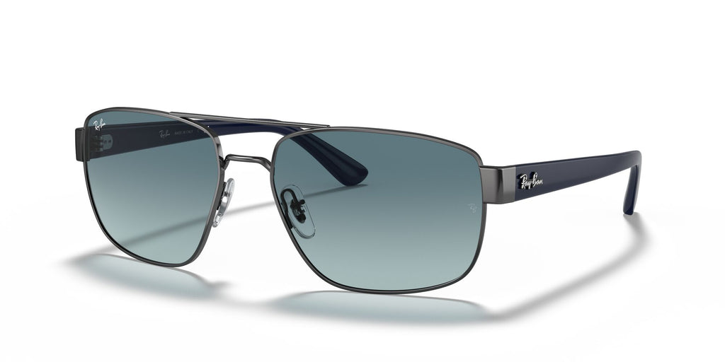 Ray-Ban  0RB3663 004/3M 60 Gunmetal/ Blue Gradient Grey