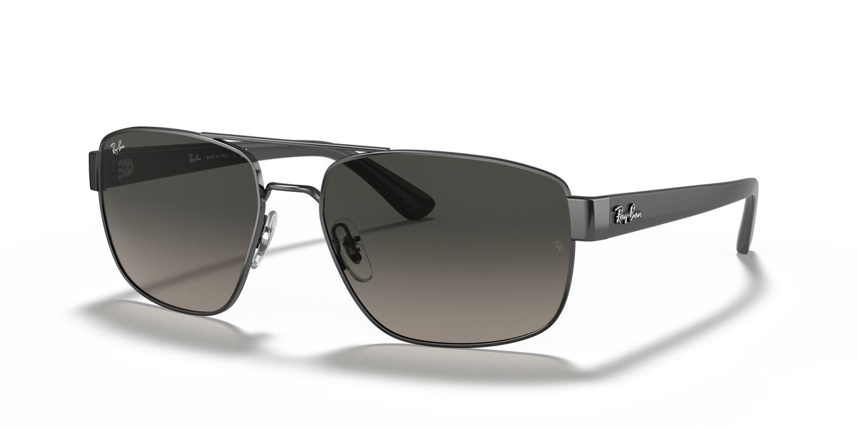 Ray-Ban0RB3663 004/71 60 Gunmetal/ Grey Gradient 60 / Crystal / Steel / Nylon
