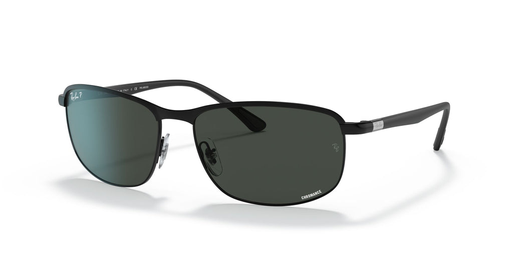 Ray-Ban Chromance 0RB3671CH 186/K8 60 Black/ Dark Grey 60 / Crystal / Metal / Metal