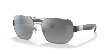 Ray-Ban  0RB3672 003/82 60 Silver/ Grey Mirror Silver 60 / Polycarbonate / Steel / Nylon
