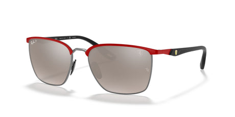 Ray-Ban Ferrari Collection 0RB3673M F0455J 56 Red/ Silver