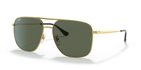 Ray-Ban  0RB3679D 001/71 60 Gold/ Green Classic G-15