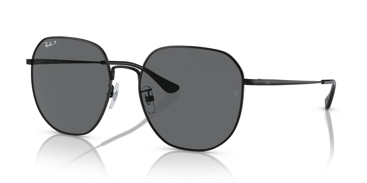 Ray-Ban0RB3680D 002/81 60 Black/ Dark Grey