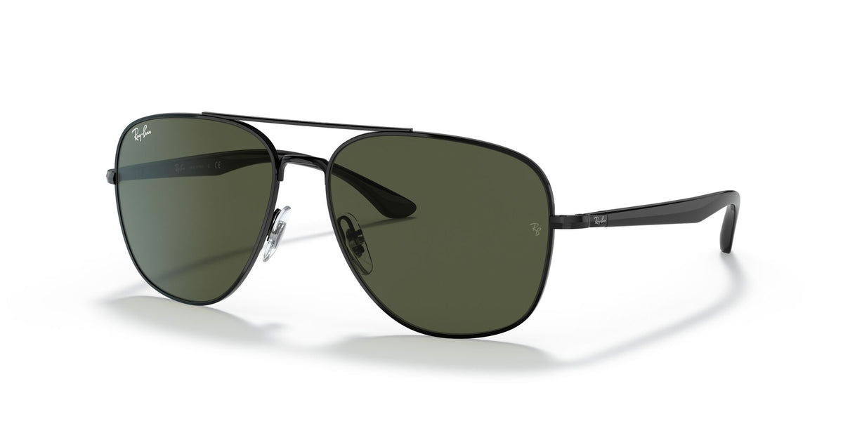 Ray-Ban0RB3683 002/31 56 Black/ Green Classic G-15 56 / Crystal / Metal / Metal