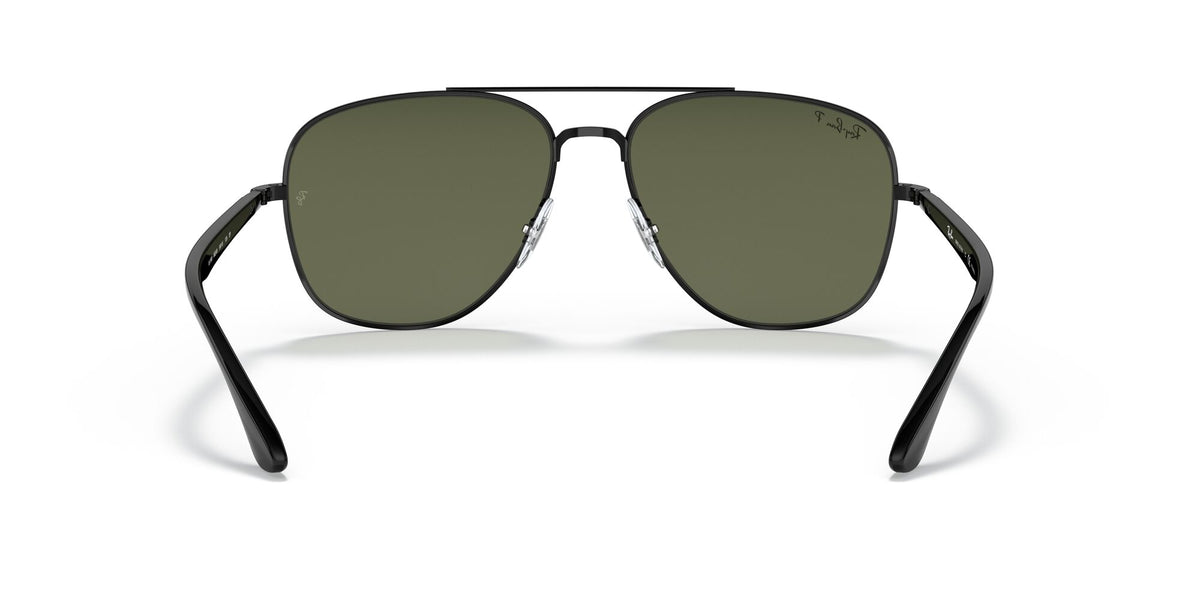 Ray-Ban0RB3683 002/58 59 Black/ Green 59 / Crystal / Metal / Metal