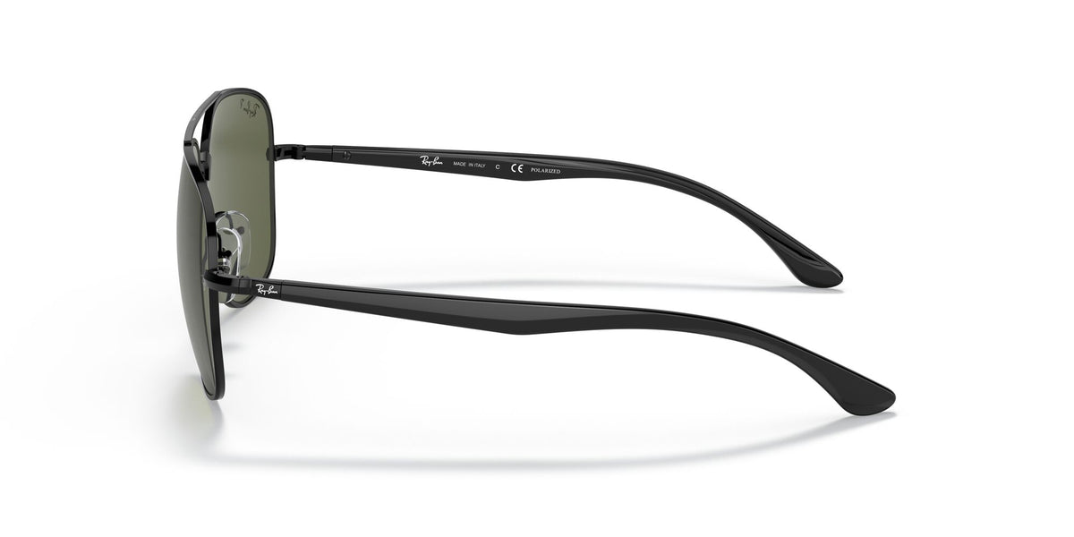 Ray-Ban0RB3683 002/58 59 Black/ Green 59 / Crystal / Metal / Metal