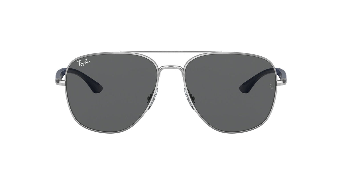 Ray-Ban0RB3683 003/B1 56 Silver/ Dark Grey 56 / Crystal / Metal / Metal