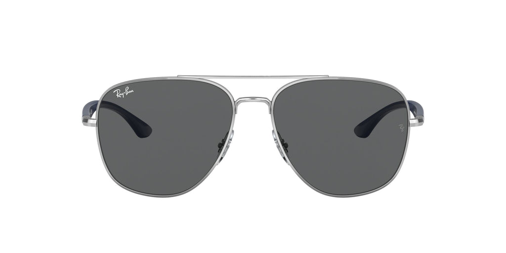 Ray-Ban  0RB3683 003/B1 56 Silver/ Dark Grey 56 / Crystal / Metal / Metal