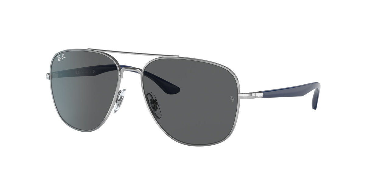 Ray-Ban0RB3683 003/B1 56 Silver/ Dark Grey 56 / Crystal / Metal / Metal