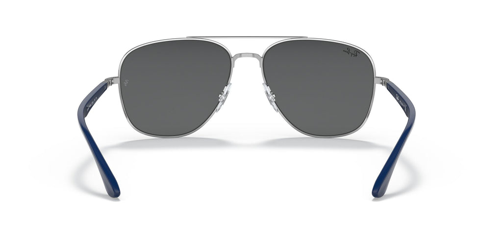 Ray-Ban  0RB3683 003/B1 56 Silver/ Dark Grey 56 / Crystal / Metal / Metal