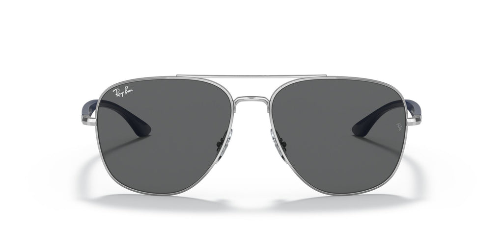 Ray-Ban  0RB3683 003/B1 56 Silver/ Dark Grey 56 / Crystal / Metal / Metal