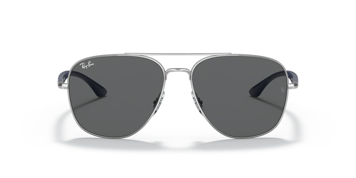 Ray-Ban0RB3683 003/B1 59 Silver/ Dark Grey