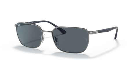 Ray-Ban  0RB3684 004/R5 58 Gunmetal/ Blue/Grey Classic 58 / Crystal / Steel / Metal