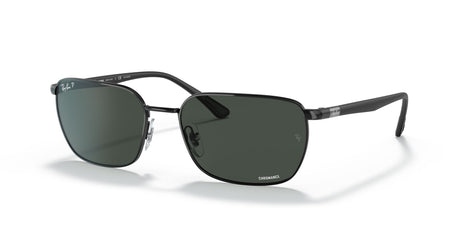 Ray-Ban Chromance 0RB3684CH 002/K8 58 Black/ Dark Grey 58 / Crystal / Steel / Metal