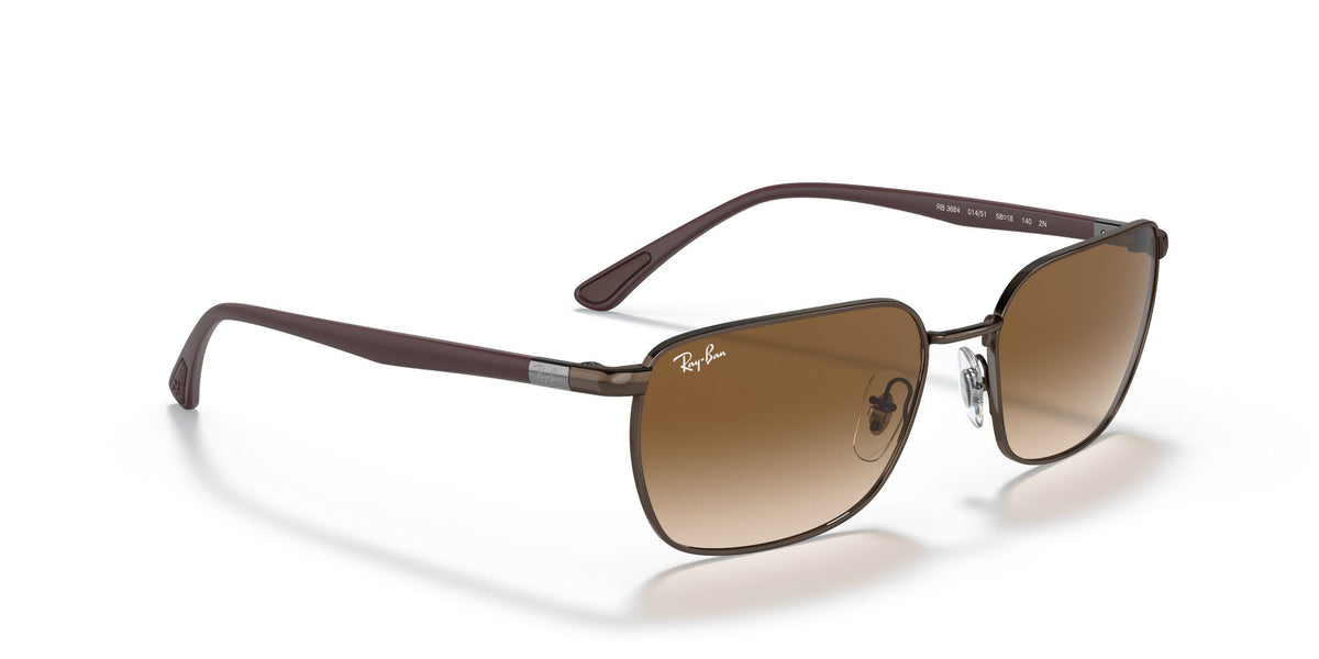 RB 3684 Ray-BanBrown / Light Brown Gradient 58 58 / Crystal / Steel / Metal