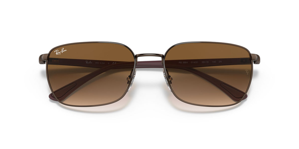 RB 3684 Ray-BanBrown / Light Brown Gradient 58 58 / Crystal / Steel / Metal