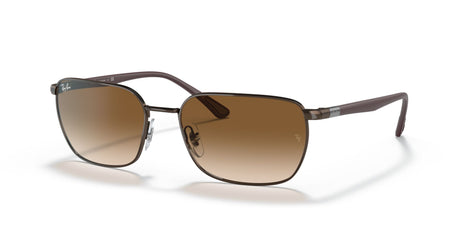RB 3684 Ray-Ban  Brown / Light Brown Gradient 58 58 / Crystal / Steel / Metal