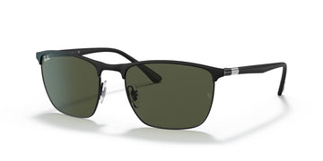 Ray-Ban  0RB3686 186/31 57 Black/ Green 57 / Crystal / Steel / Metal