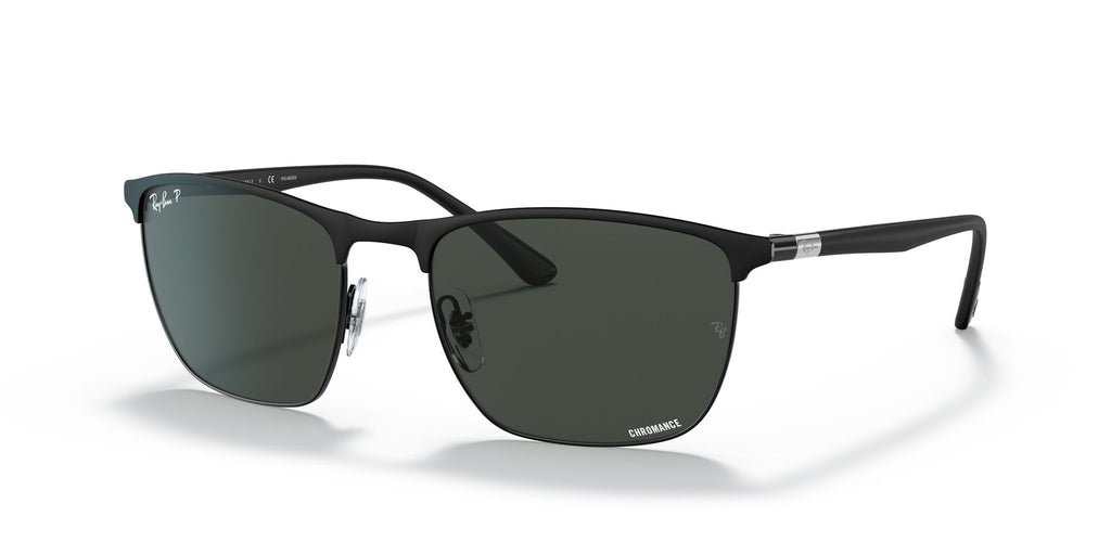 Ray-Ban  0RB3686 186/K8 57 Black/ Dark Grey