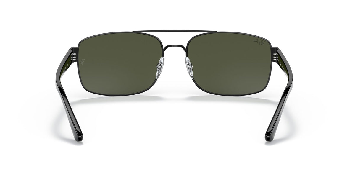 Ray-Ban0RB3687 002/31 58 Black/ Green