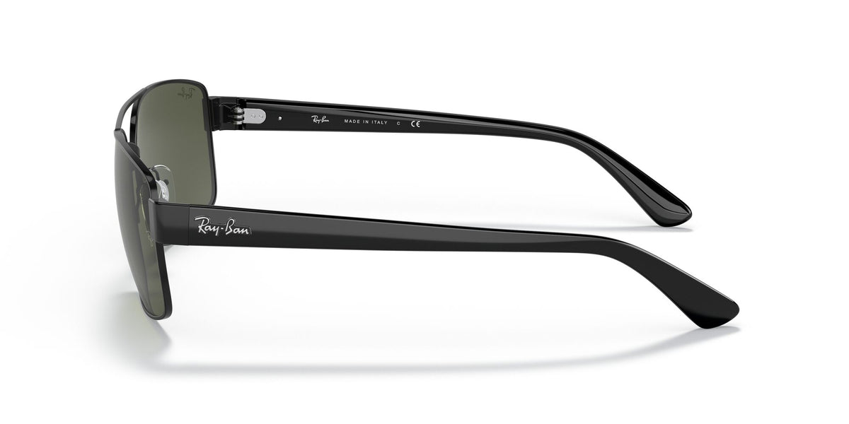 Ray-Ban0RB3687 002/31 58 Black/ Green